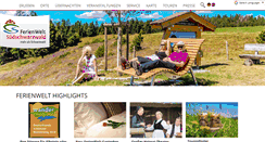 Desktop Screenshot of ferienwelt-suedschwarzwald.de