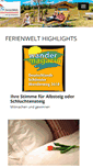 Mobile Screenshot of ferienwelt-suedschwarzwald.de